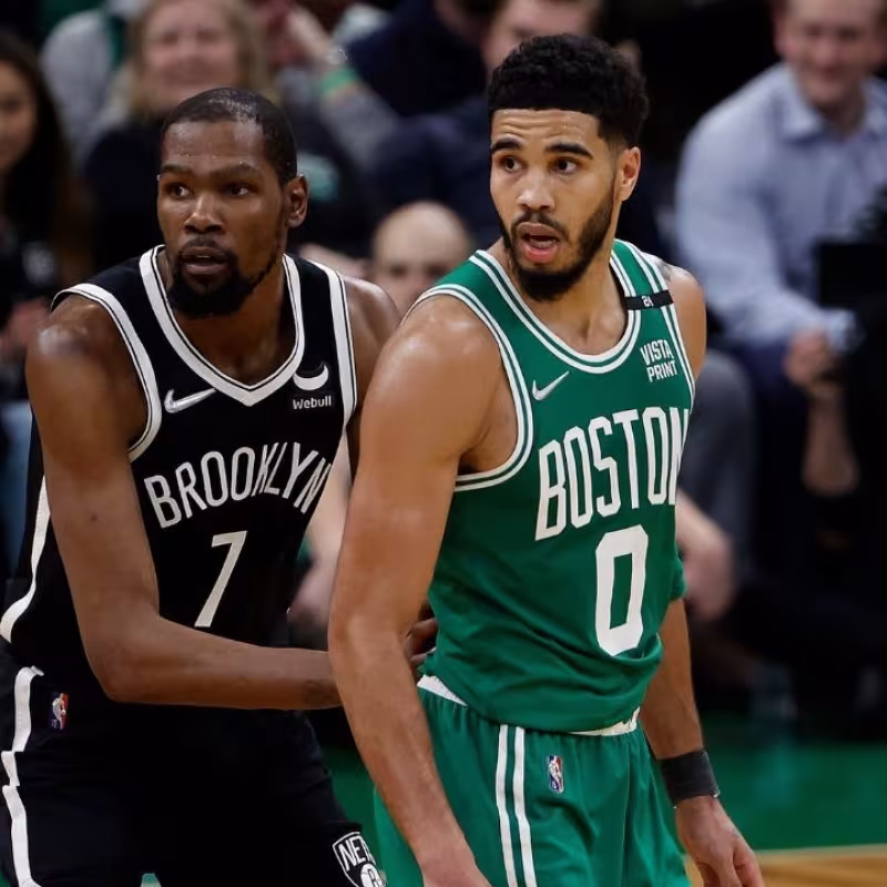 Kevin Durant y Jayson Tatum