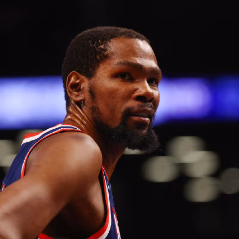 Kevin Durant, con los Brooklyn Nets