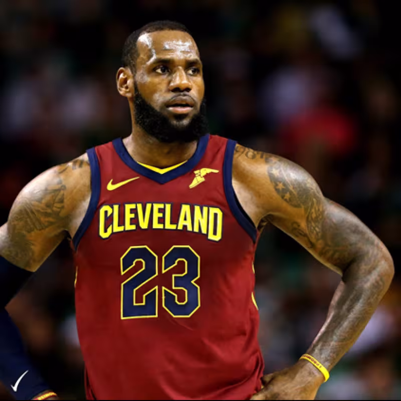 LeBron James, jugando para los Cleveland Cavaliers
