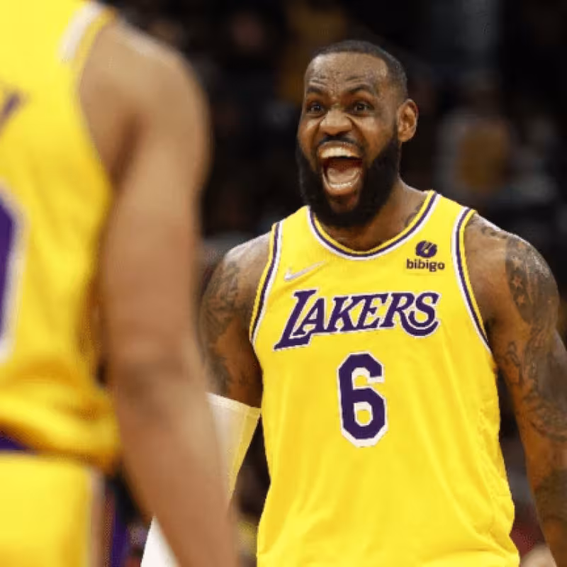 LeBron James, con Los Angeles Lakers