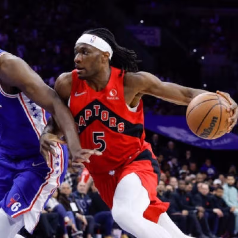 Precious Achiuwa, jugador de Toronto Raptors.