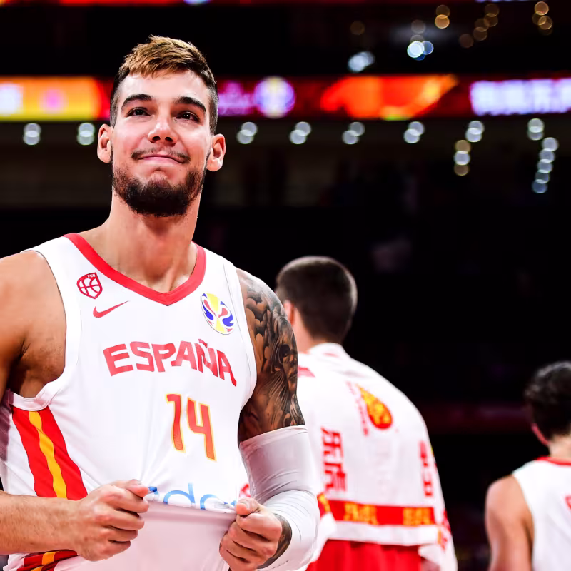 Willy Hernangómez, jugador de la Selección Española. 