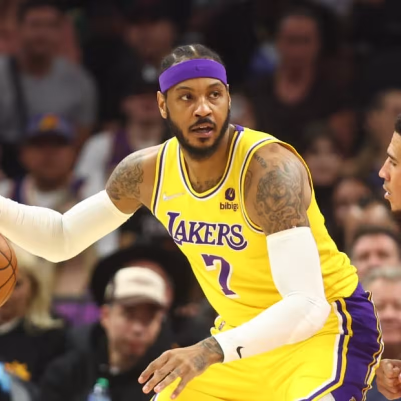 Carmelo Anthony, agente libre de la NBA.