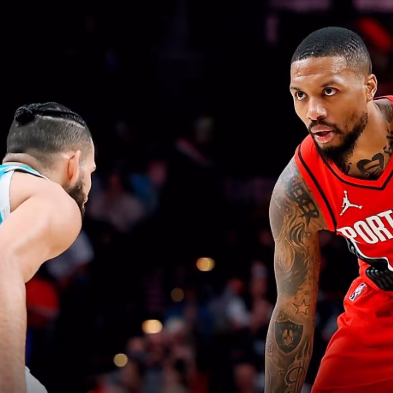 Damian Lillard, estrella de Portland Trail Blazers.