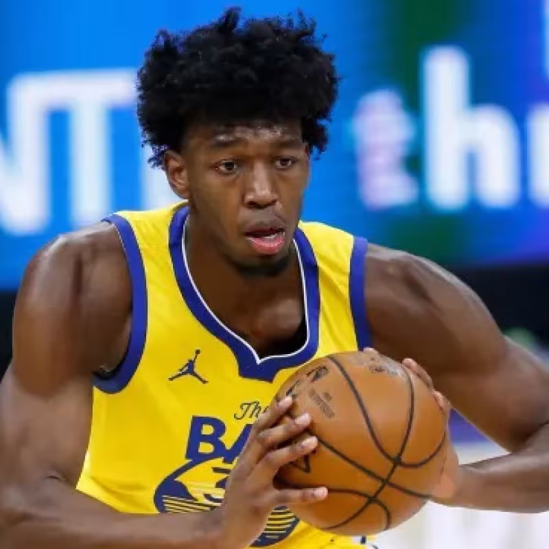 James Wiseman, jugador de Golden State Warriors.