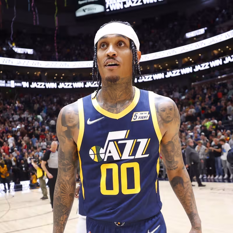 Jordan Clarkson, jugador de Utah Jazz.