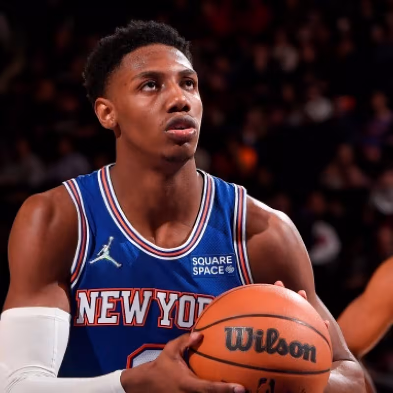 R.J. Barrett, jugador de New York Knicks.