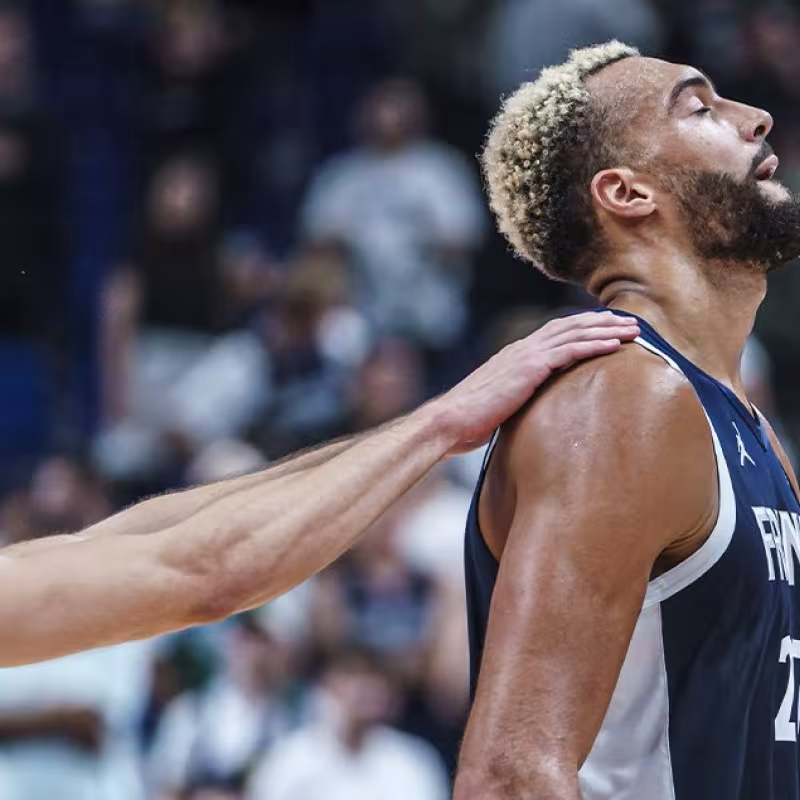 Rudy Gobert, jugador de Francia.