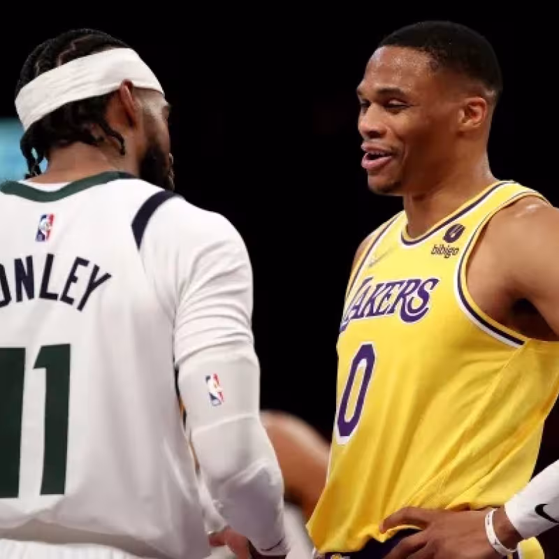 Russell Westbrook, jugador de Los Angeles Lakers.