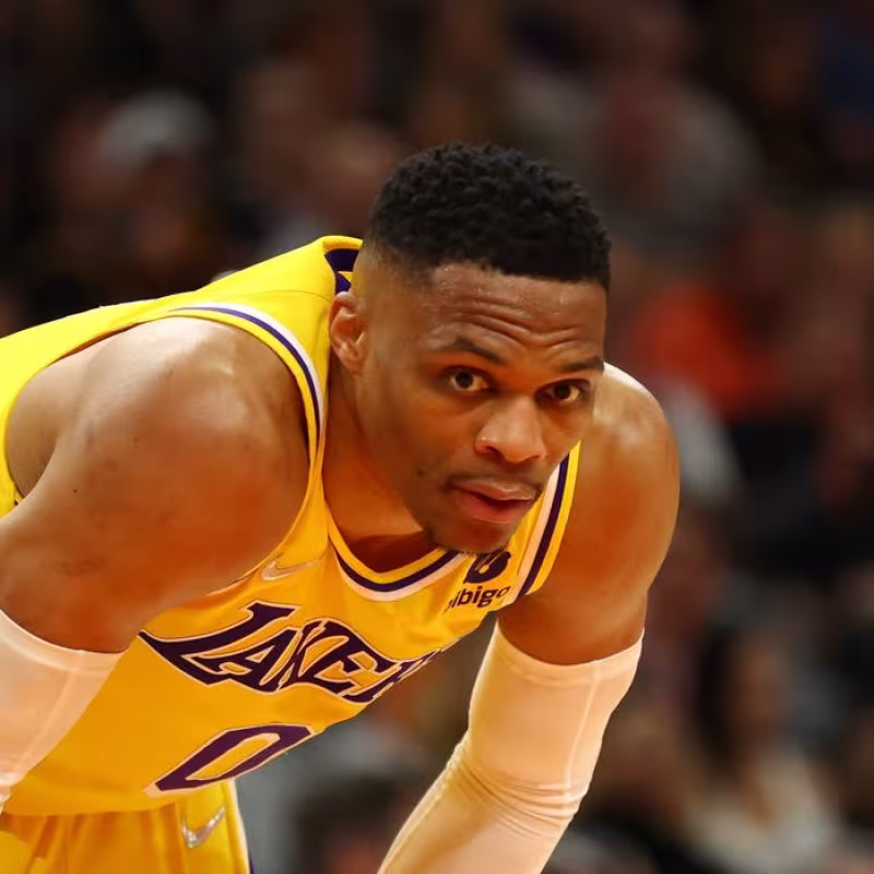 Russell Westbrook, jugador de Los Angeles Lakers.