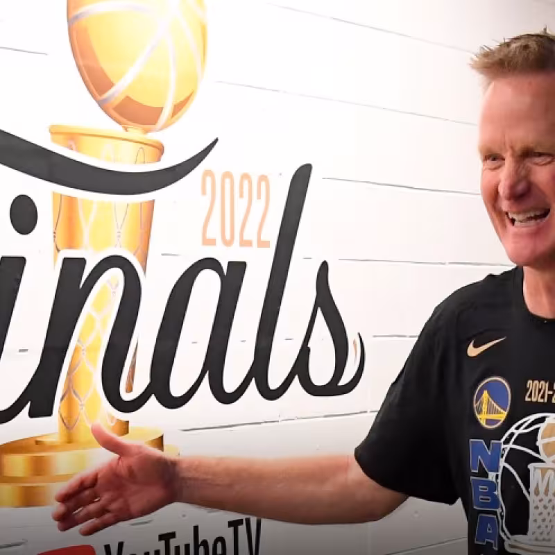 Steve Kerr, entrenador de Golden State Warriors.