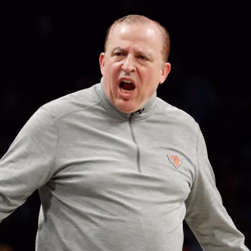 Tom Thibodeau, entrenador de New York Knicks.