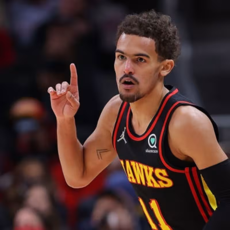 Trae Young, estrella de Atlanta Hawks.