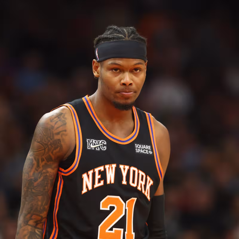 Cam Reddish, con los New York Knicks