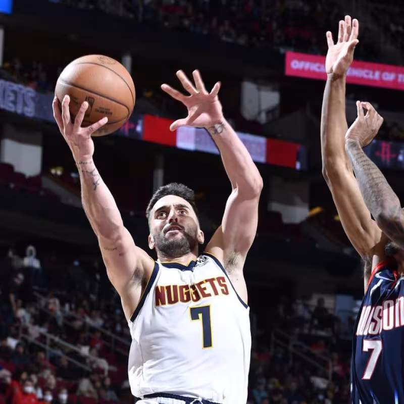 Facundo Campazzo, fuera de Nuggets. Foto: gettyimages