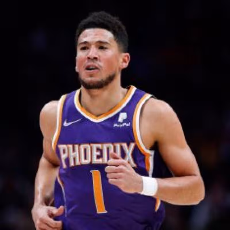 Devin Booker, jugador de Phoenix Suns. 
