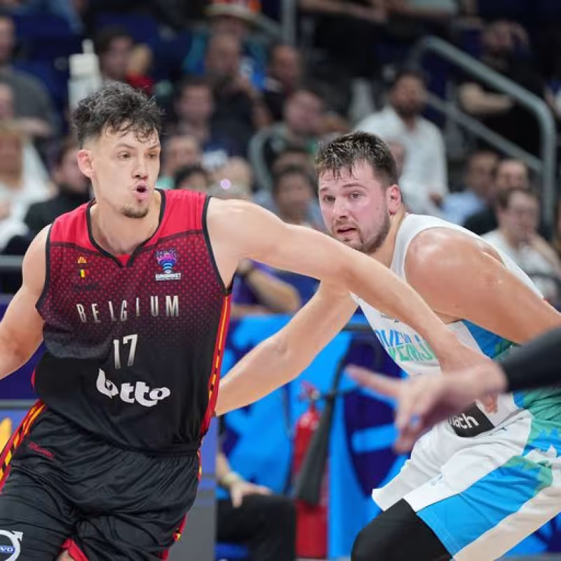 Luka Doncic, en los octavos de final del Eurobasket 2022 contra Bélgica