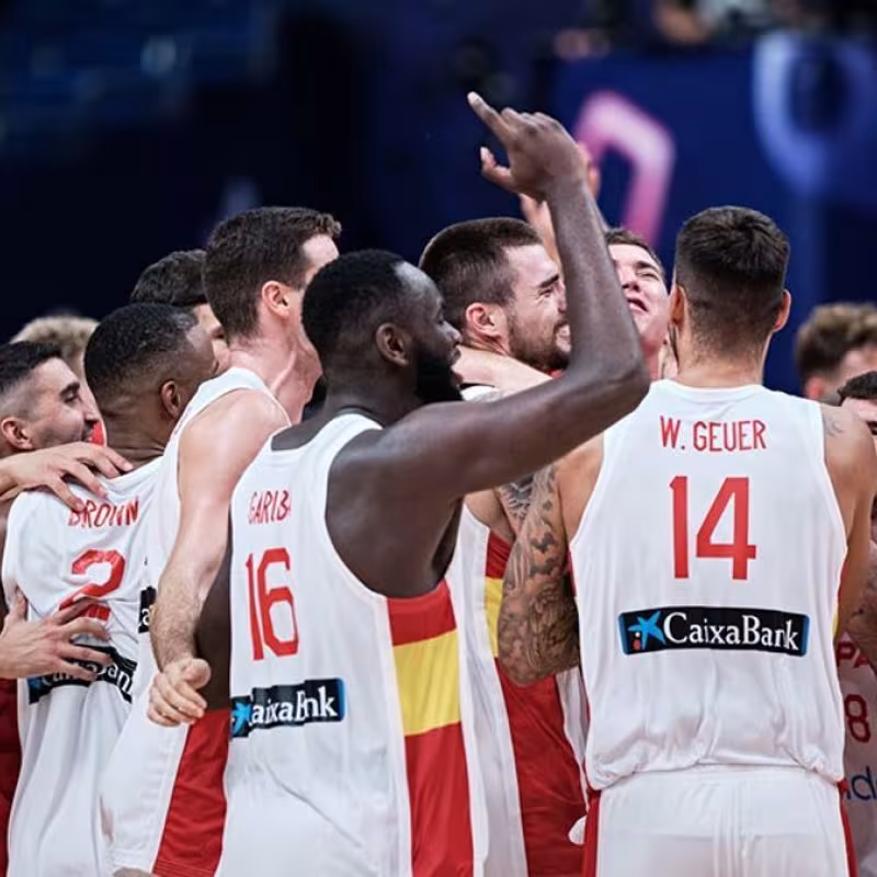Horario y dónde ver España Alemania Eurobasket 2022. Foto: gettyimages