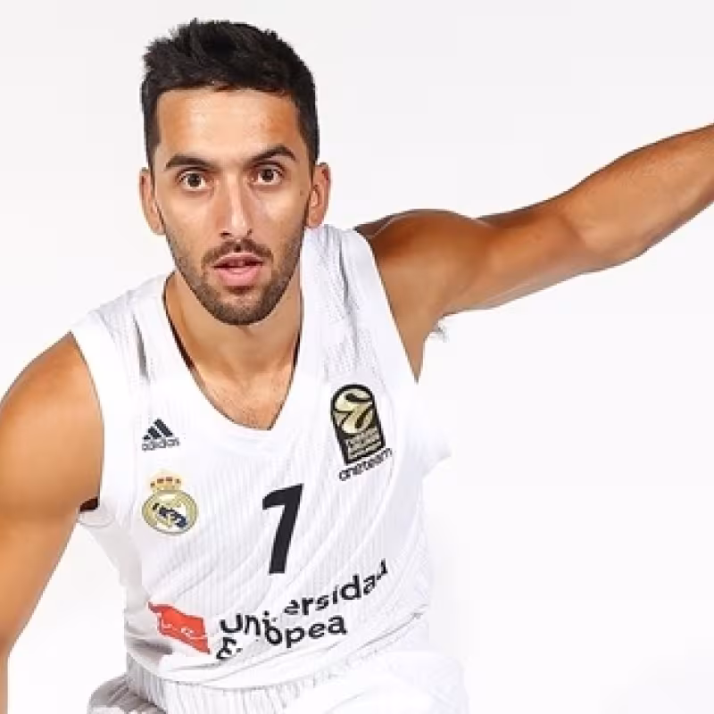 Facundo Campazzo, con el Real Madrid