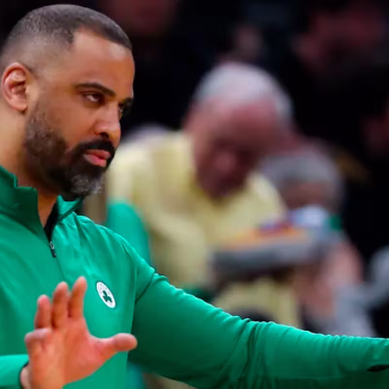 Ime Udoka, técnico de Boston Celtics.
