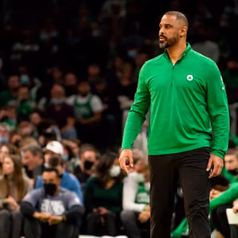 Ime Udoka, técnico de Boston Celtics.