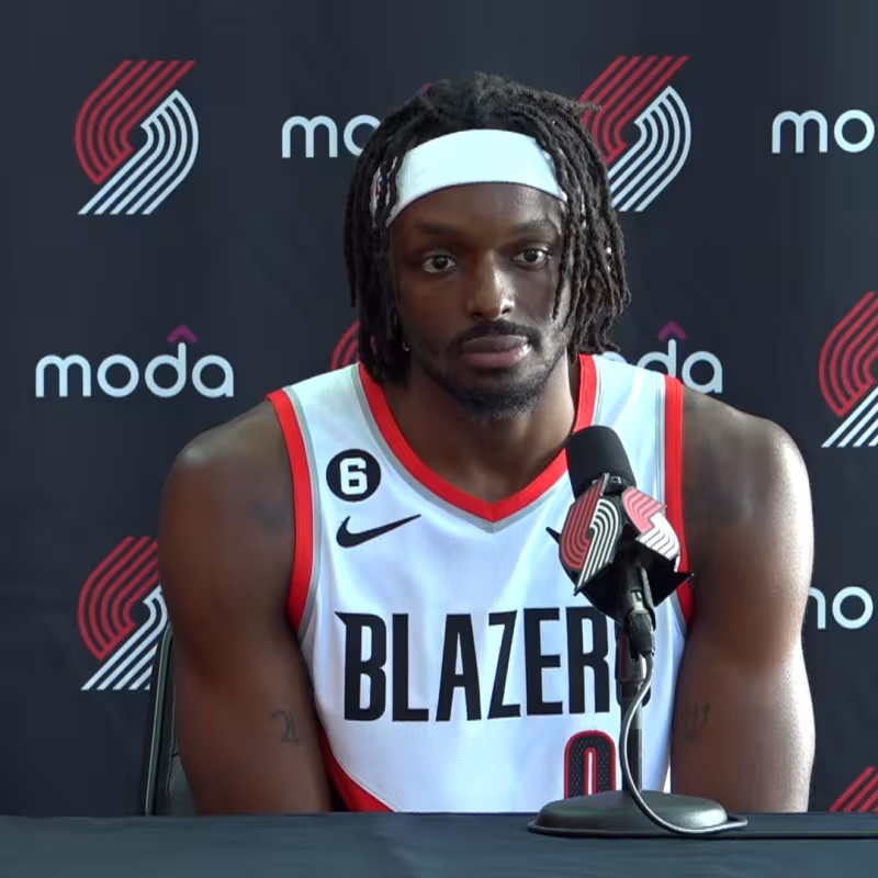 Jerami Grant, en el Media Day