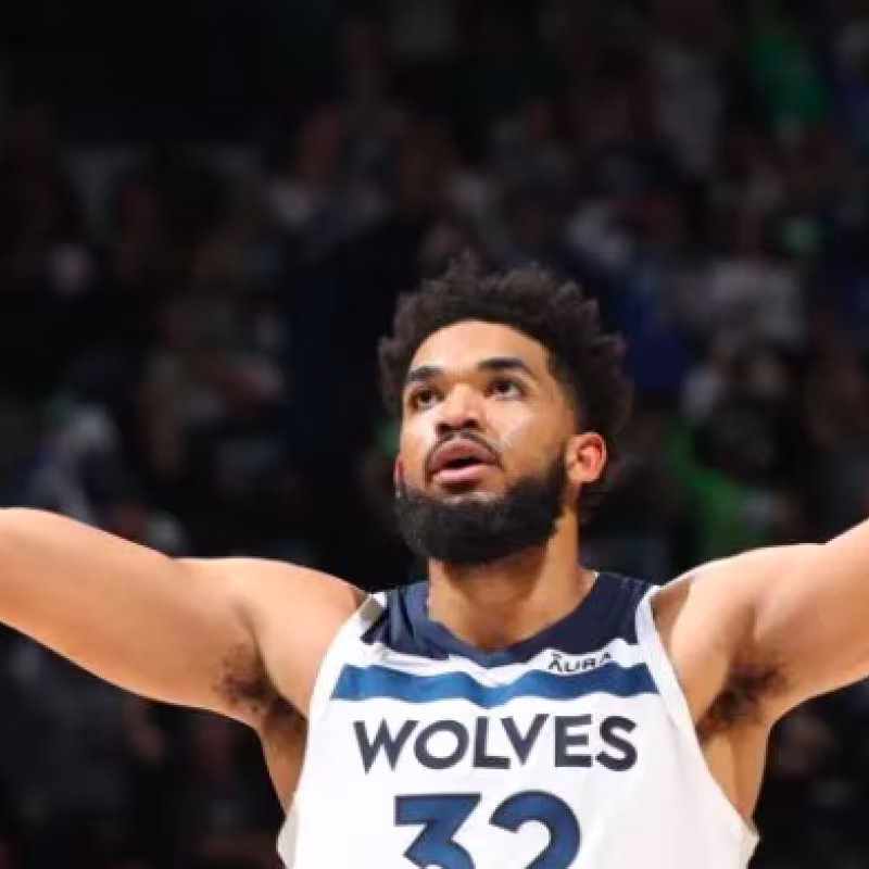 Karl Anthony-Towns, estrella de Minnesota Timberwolves. 