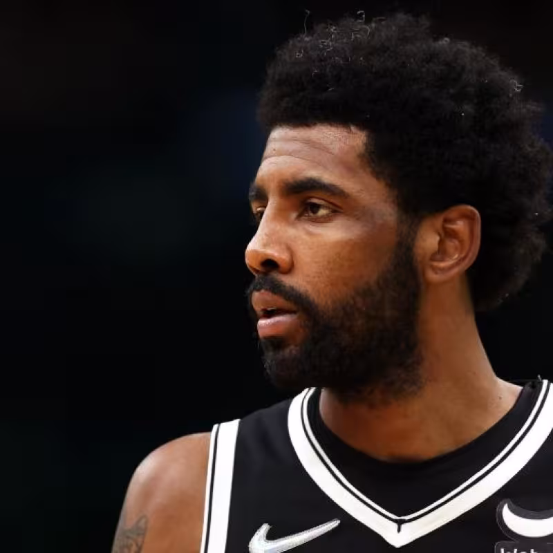 Kyrie Irving, con los Brooklyn Nets