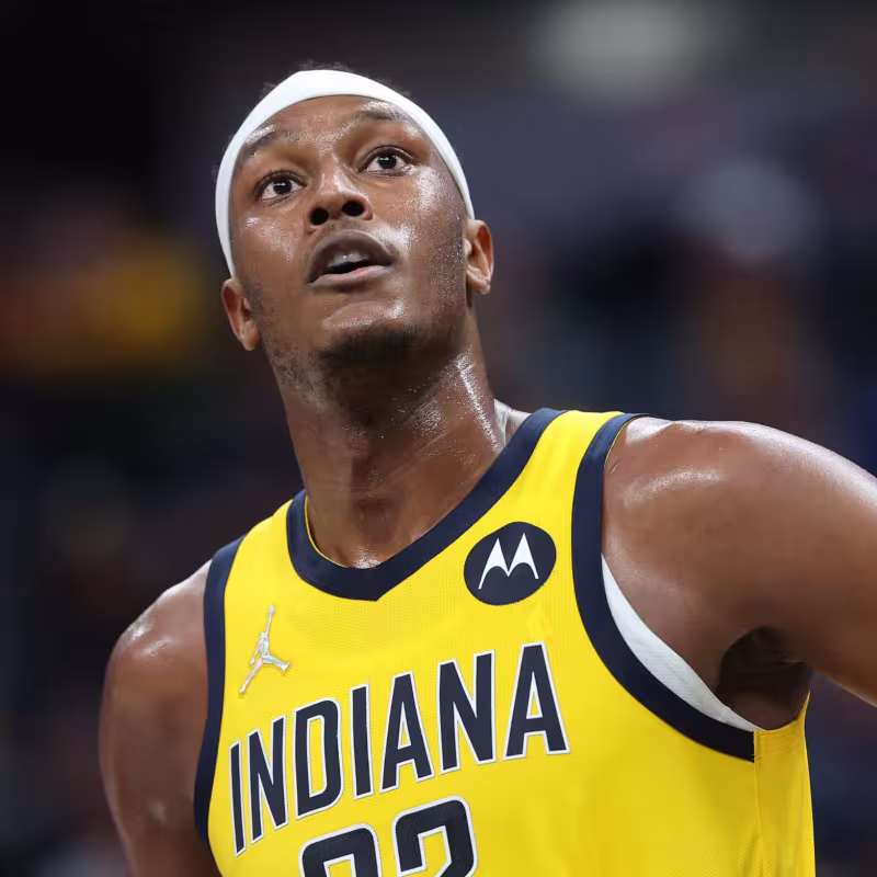 Myles Turner, con los Indiana Pacers