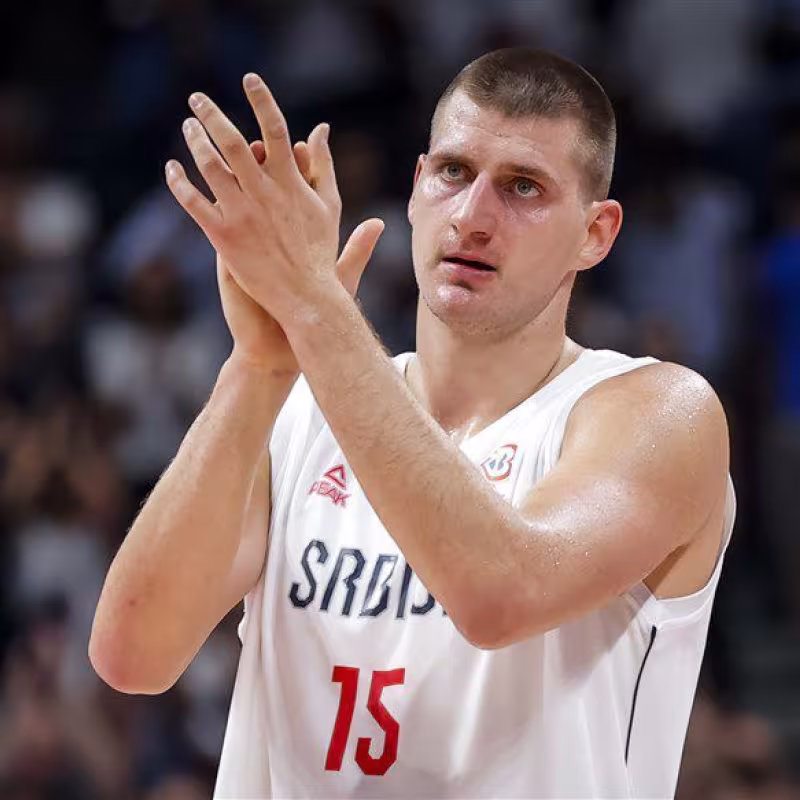 Nikola Jokic, una de las estrellas del Eurobasket 2022