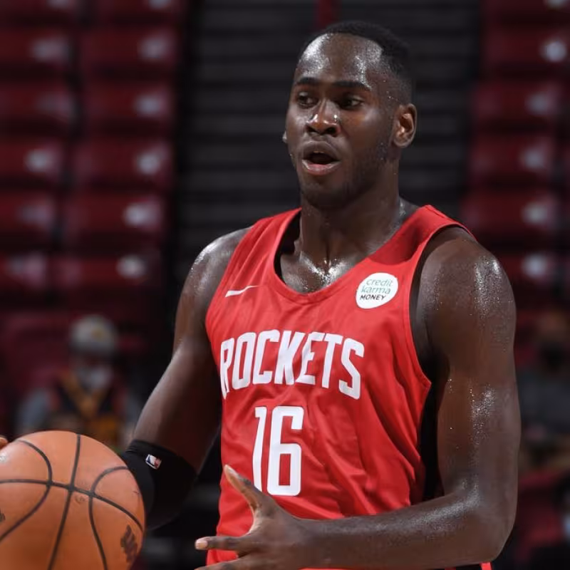 Usman Garuba, opciones de éxito en Rockets. Foto: gettyimages