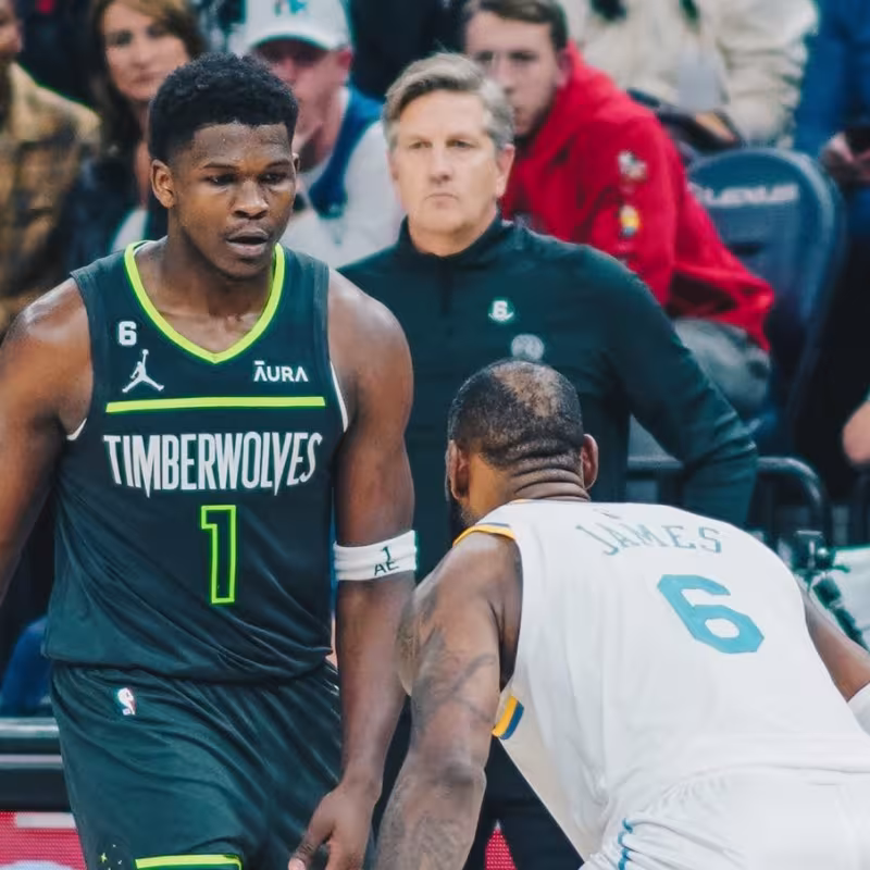 Anthony Edwards, jugador de Minnesota Timberwolves.