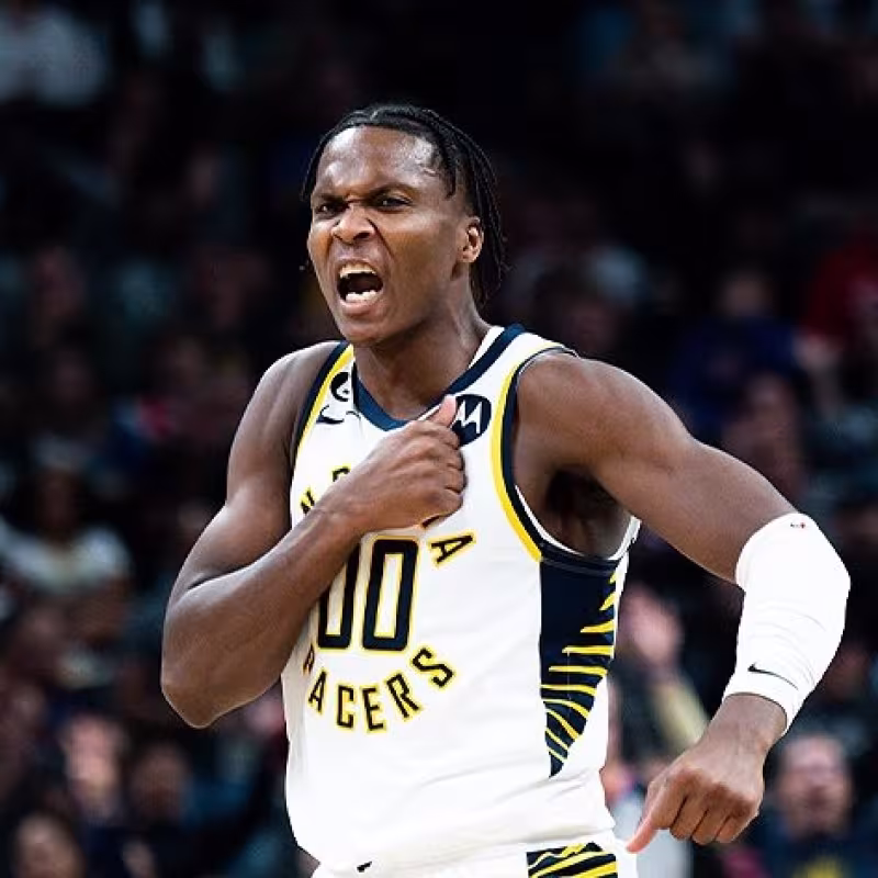 Ben Mathurin, jugador de Indiana Pacers.
