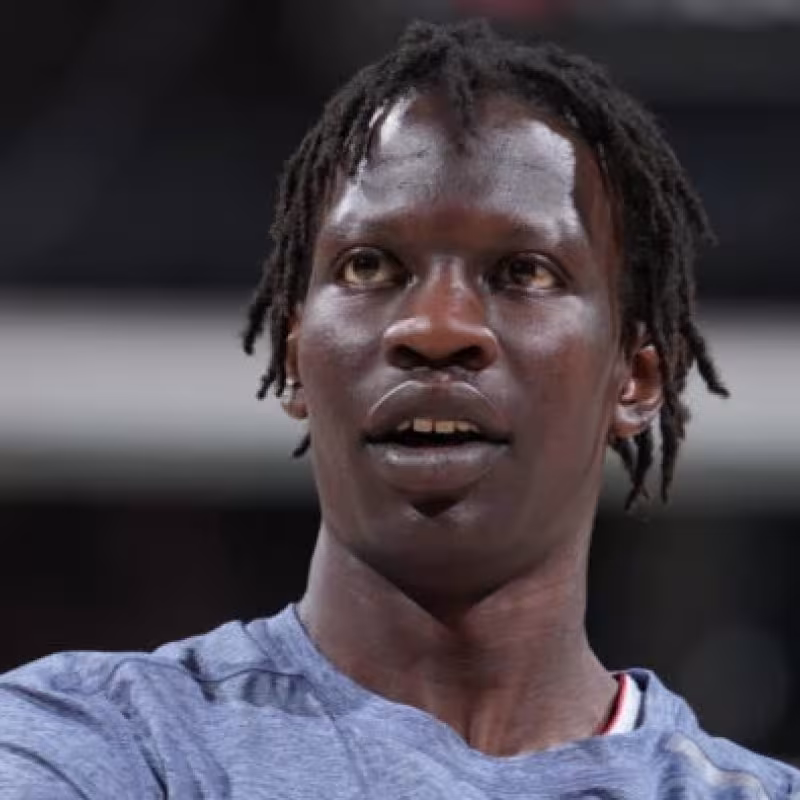 Bol Bol, jugador de Orlando Magic.