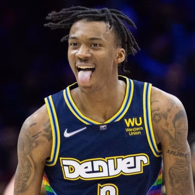 Bones Hyland, jugador de Denver Nuggets.