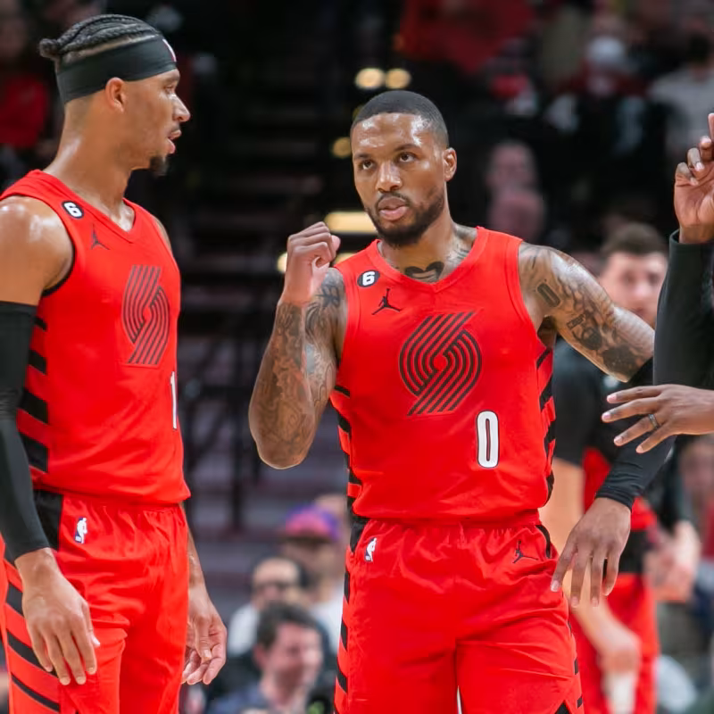 Damian Lillard, estrella de Portland Trail Blazers.