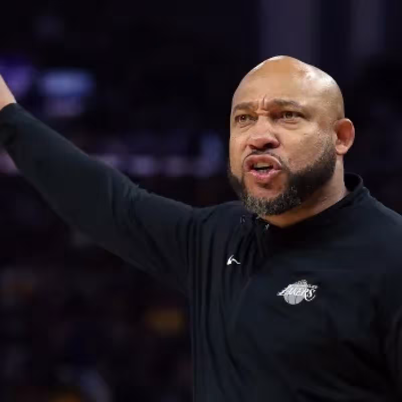 Darvin Ham, entrenador jefe de Los Angeles Lakers.