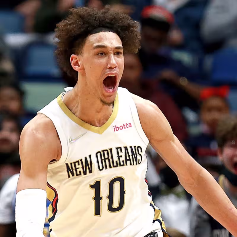 Jaxson Hayes, jugador de New Orleans Pelicans.