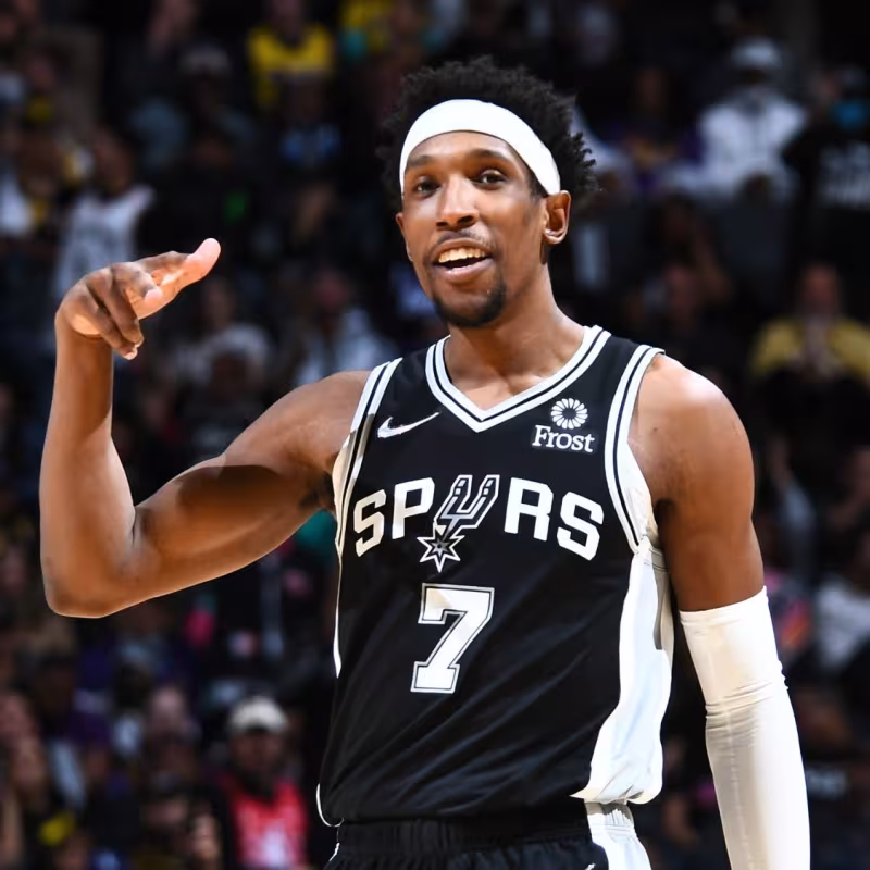 Josh Richardson, jugador de San Antonio Spurs.