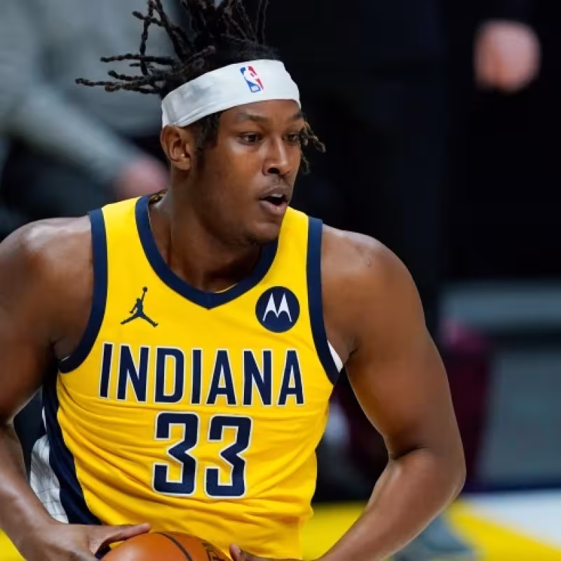 Myles Turner, jugador de Indiana Pacers.