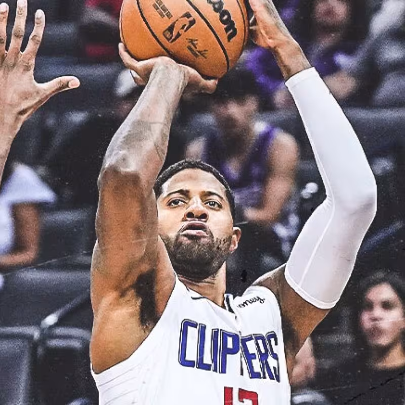 Paul George, jugador de Los Angeles Clippers.