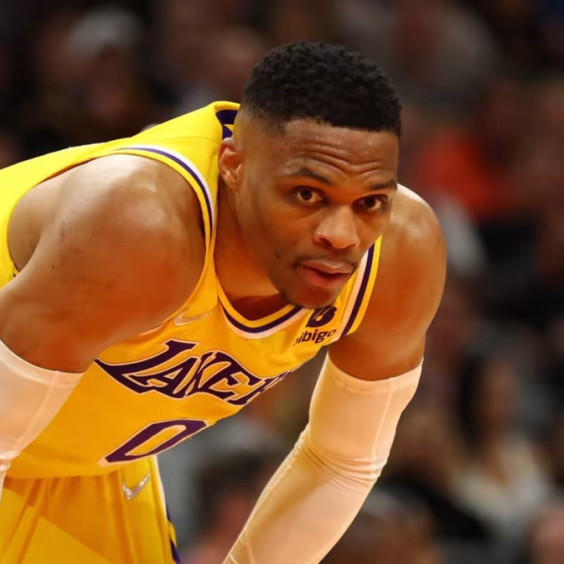 Russell Westbrook, jugador de Los Angeles Lakers.