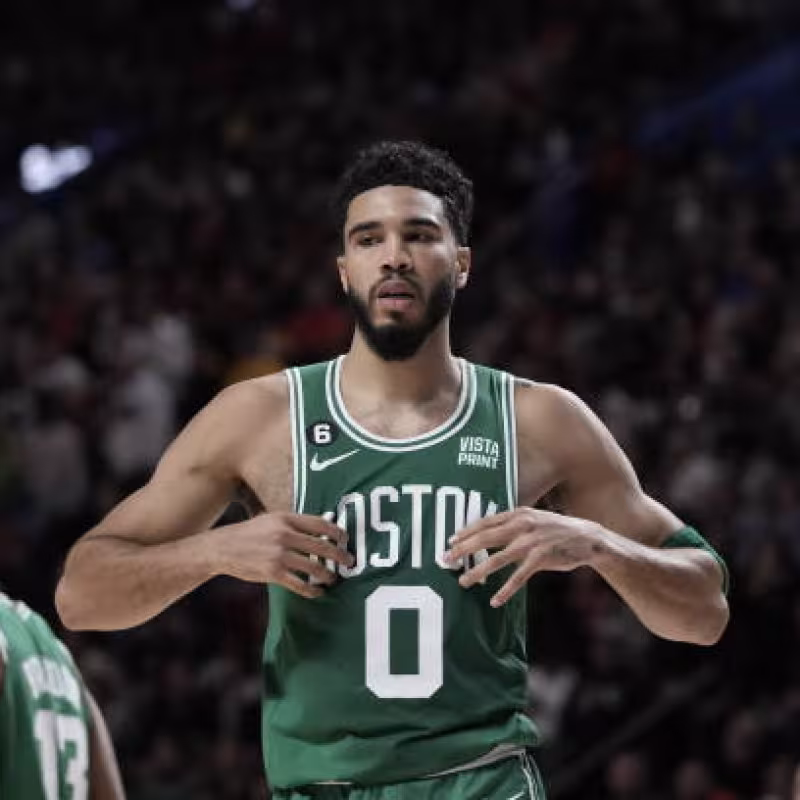Jayson Tatum, eliminado. Foto: gettyimages