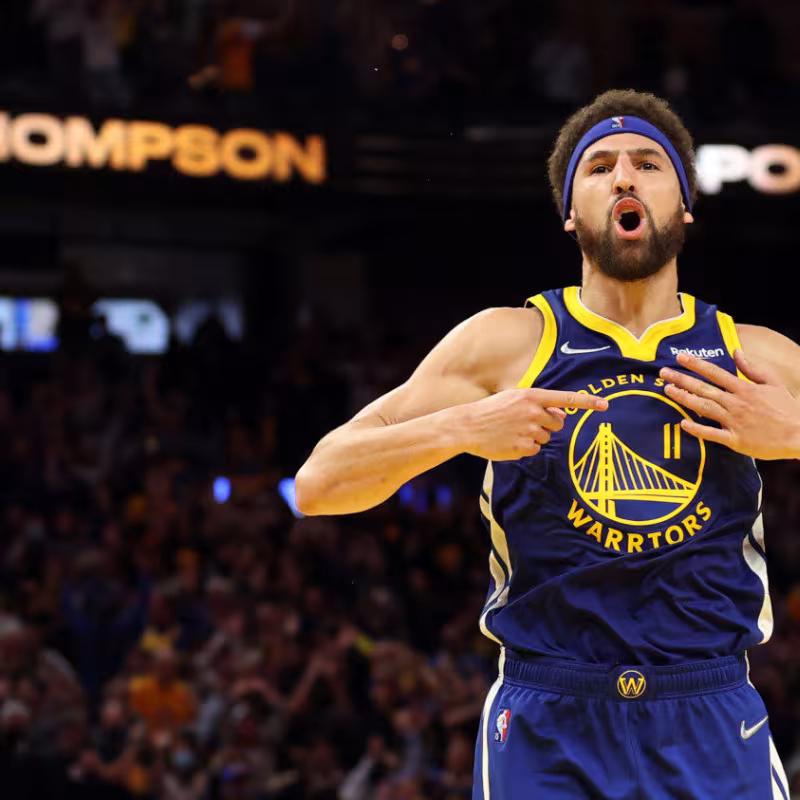Klay Thompson, estrella de Golden State Warriors