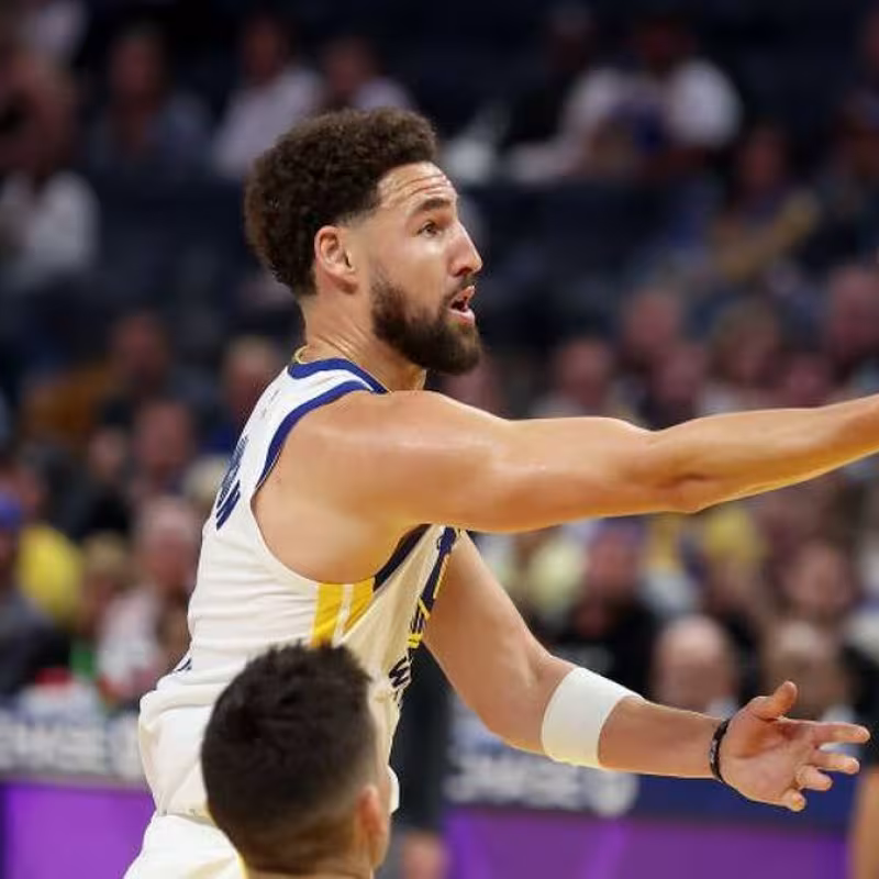 Klay Thompson, en un partido contra Miami Heat