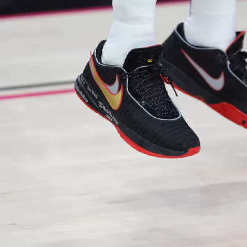 Lebron James, presentación zapatillas. Foto: gettyimages