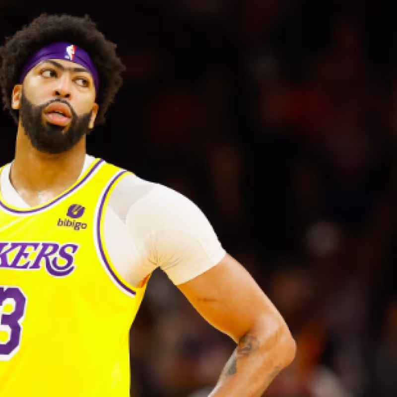 Anthony Davis, estrella de Los Angeles Lakers.