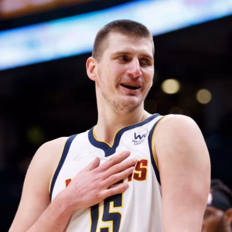 Nikola Jokic, estrella de Denver Nuggets. 