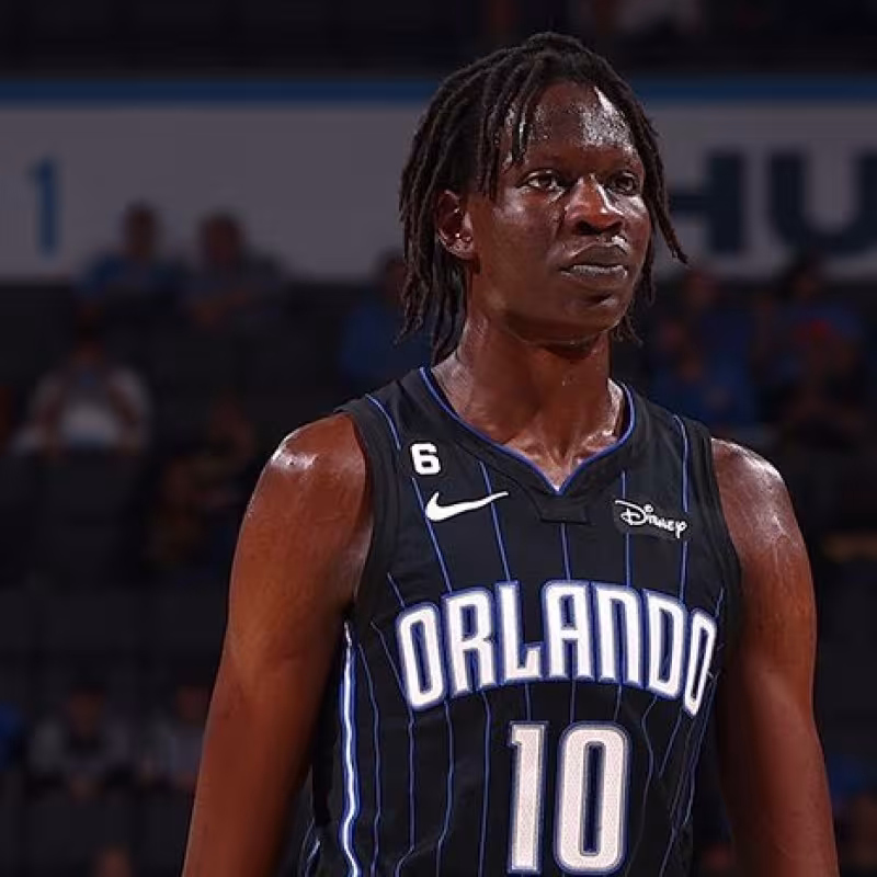 Bol Bol, jugador de Orlando Magic.