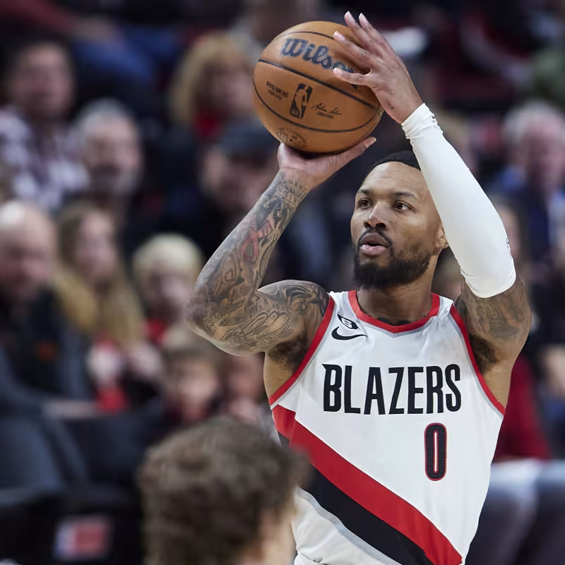 Damian Lillard, estrella de Portland Trail Blazers.